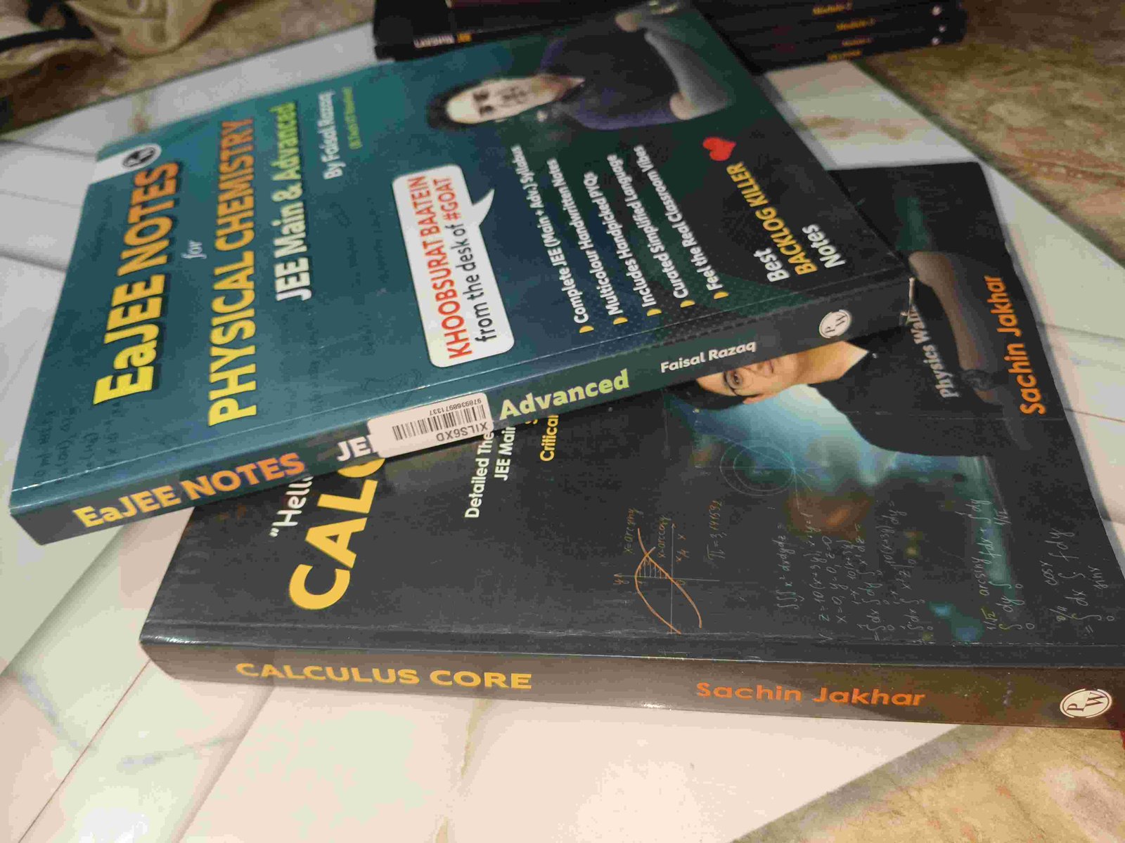 Eajee notes physical chemistry,calculus core math - New Book - Bookaao