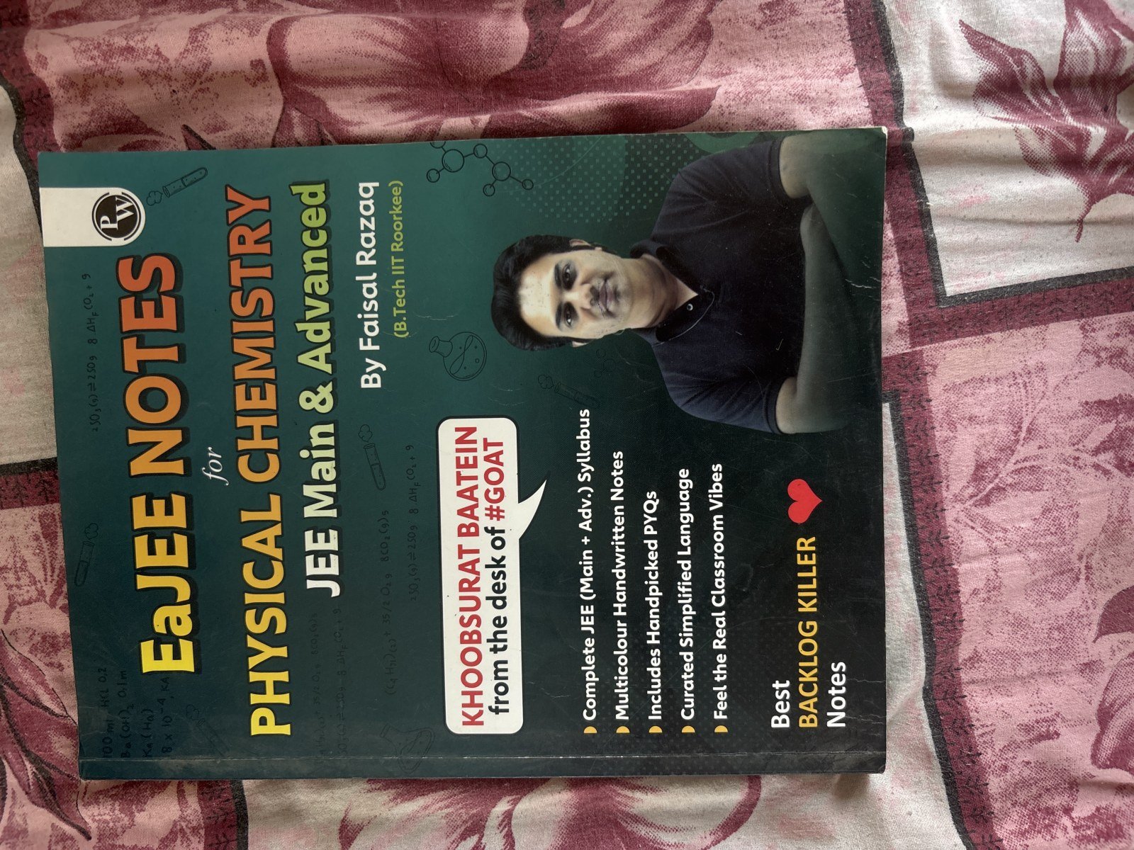 Eajee notes physical chemistry Faisal razaq