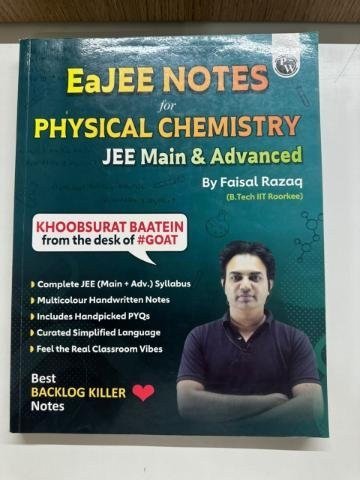 Eajee notes physical chemistry - Second Hand - Bookaao