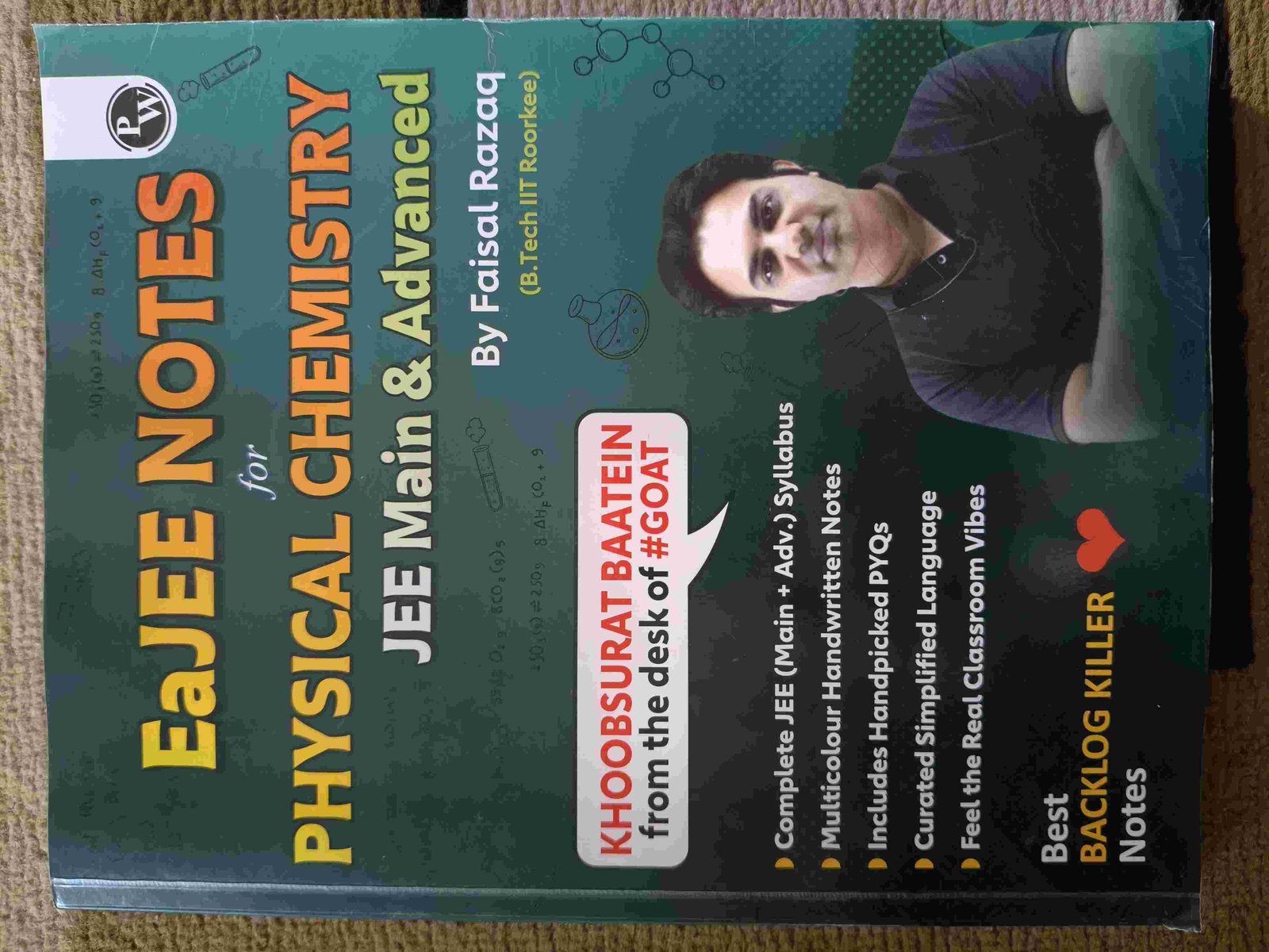 EaJEE NOTES physical chemistry 🐐 - New Book - Bookaao