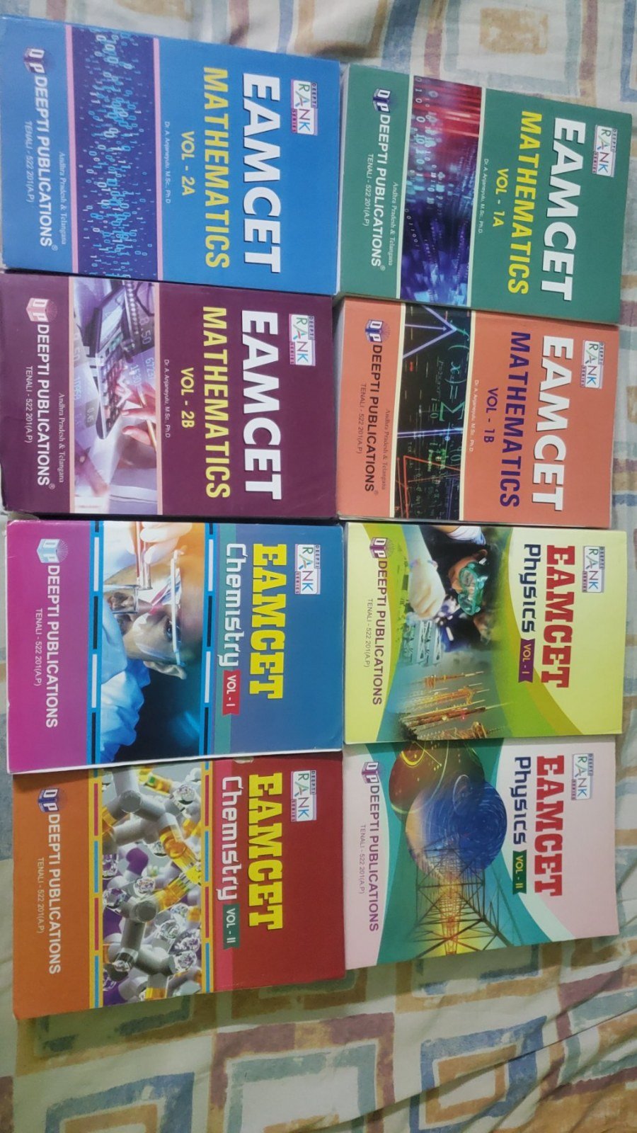 EAMCET FULL SET Inter First & Second Year - New Book - Bookaao