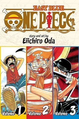 ORIGNAL EAST BLUE ONCE PEACE MANGA 3 in one edition - New Book - Bookaao
