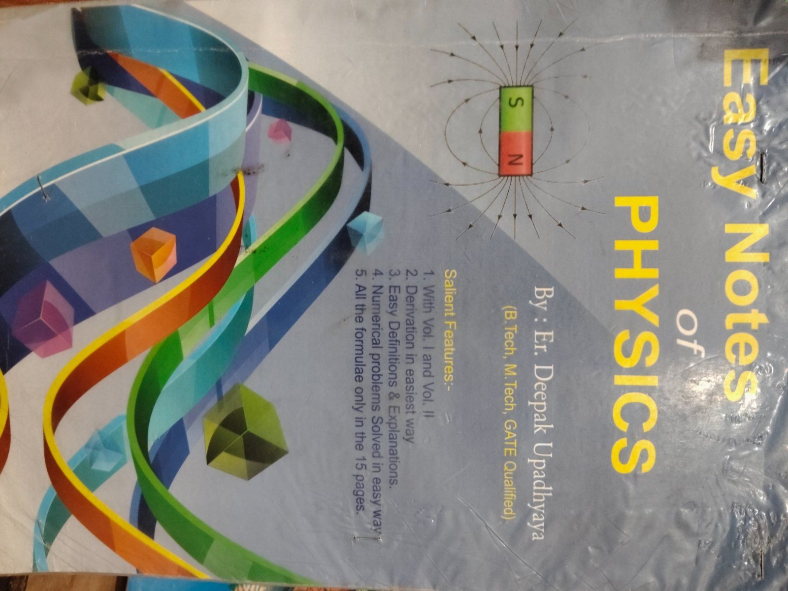 Easy Notes of Physics  Class 12 CBSE - 2nd Hand Book - Bookaao
