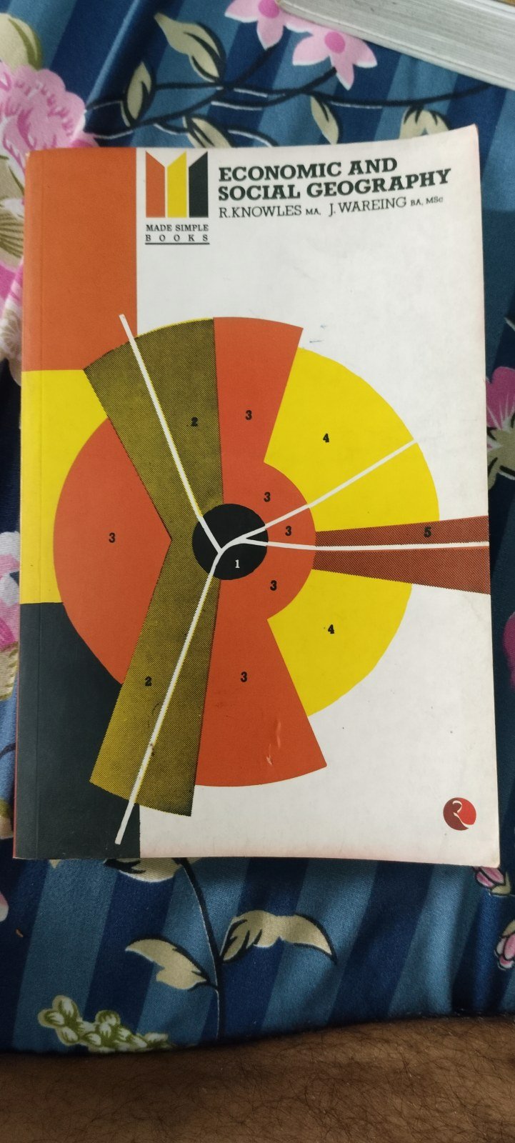 Economic and social geography - New Book - Bookaao