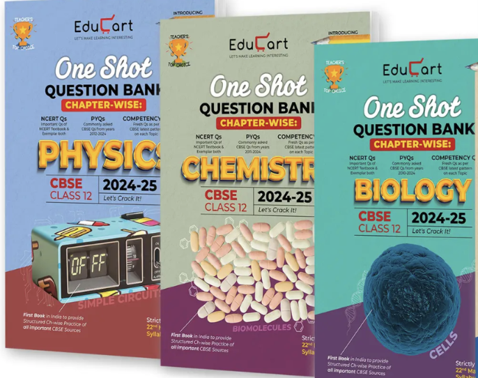 Buy Second Hand EDUCART CLASS 12 CBSE QUESTION BANK  PHY+CHEM+BI0 in Rewa - Bookaao