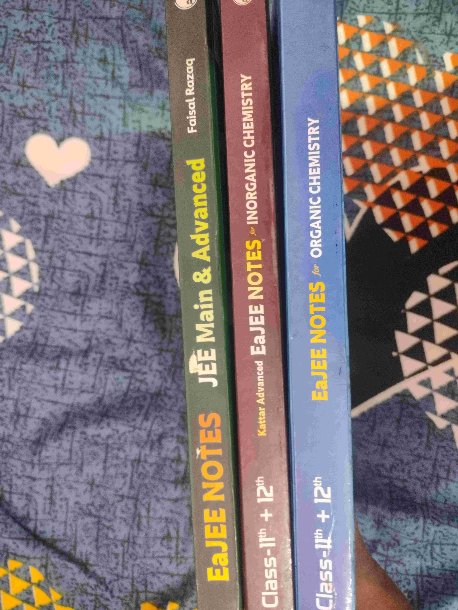 EJEE Notes Complete (Physical + Organic+Inorganic) - Second Hand - Bookaao