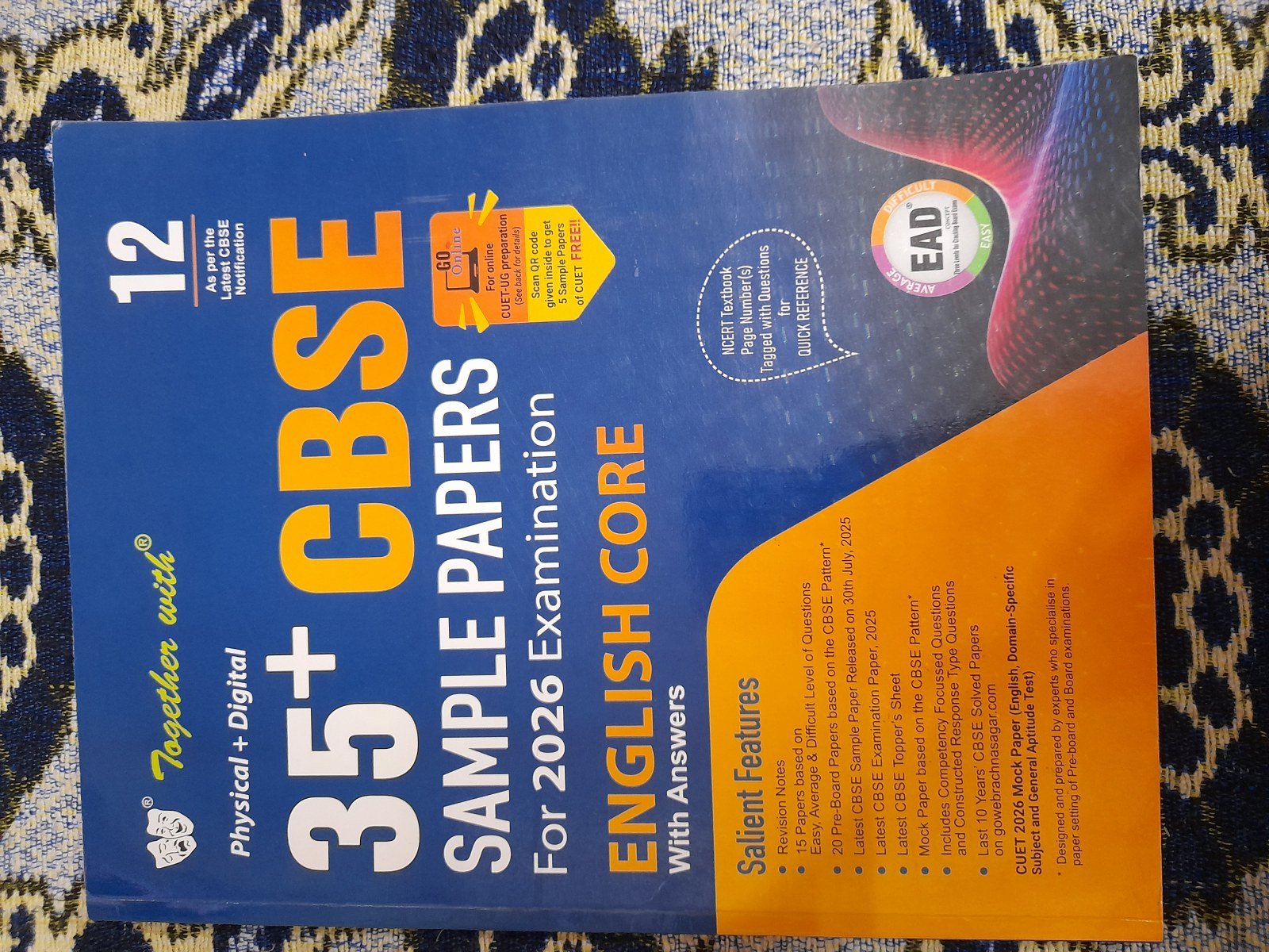 English class 12 cbse sample paper - New Book - Bookaao