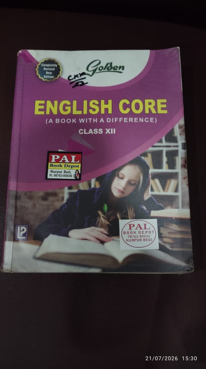 English core golden guide class 12th - Second Hand - Bookaao