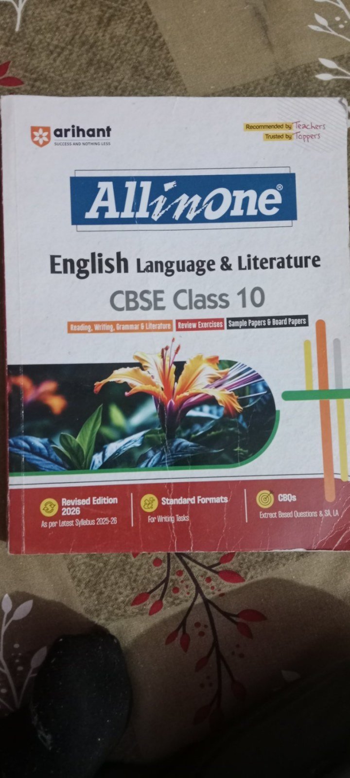 English language and literature all in one class10 - Second Hand - Bookaao