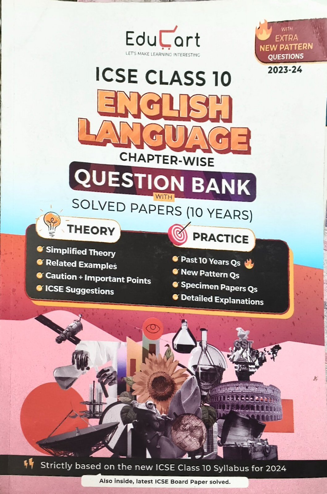 English Language Question Bank for Class 10 - 2nd Hand Book - Bookaao
