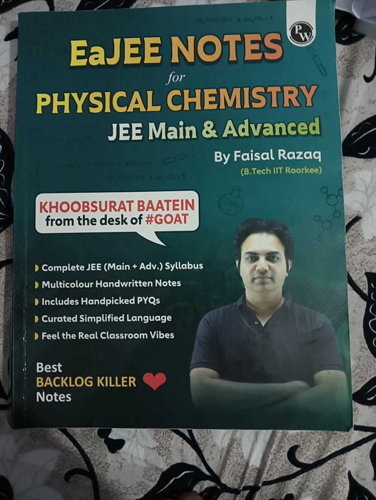 Faisal sir eajee notes for physical chemistry jee - Second Hand - Bookaao