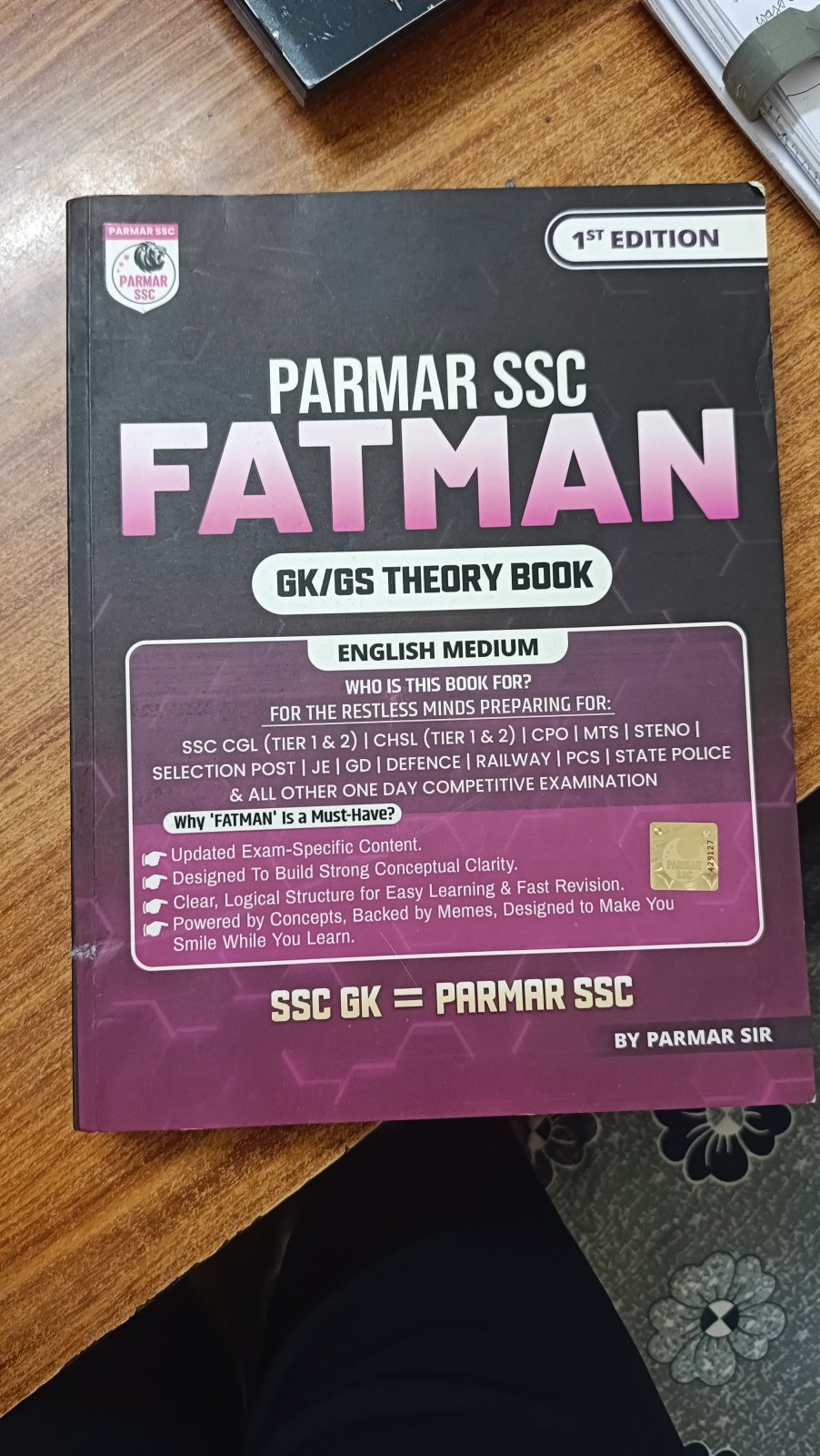 Fatman Parmar Ssc First Edition - Second Hand - Bookaao