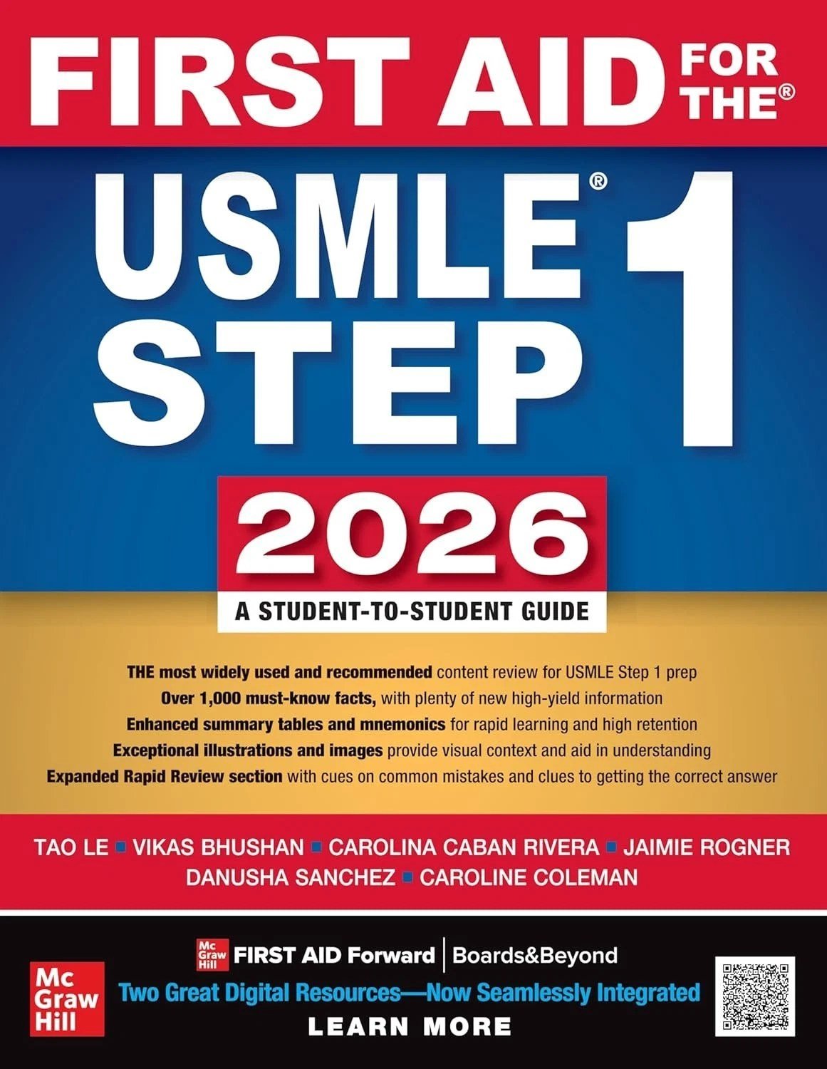 First Aid for the USMLE Step 1 2026 - New Book - Bookaao