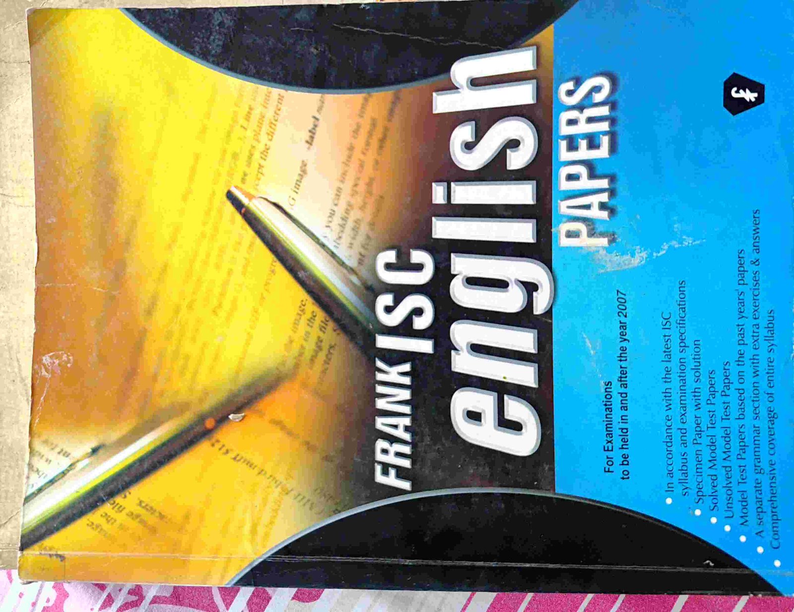 Frank ISC English Papers - Second Hand - Bookaao