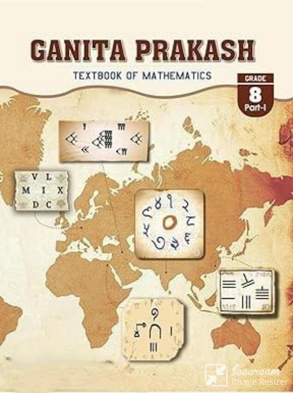 Buy New Ganita Prakash Textbook of Mathematics for Grade 8 in East Delhi - Bookaao