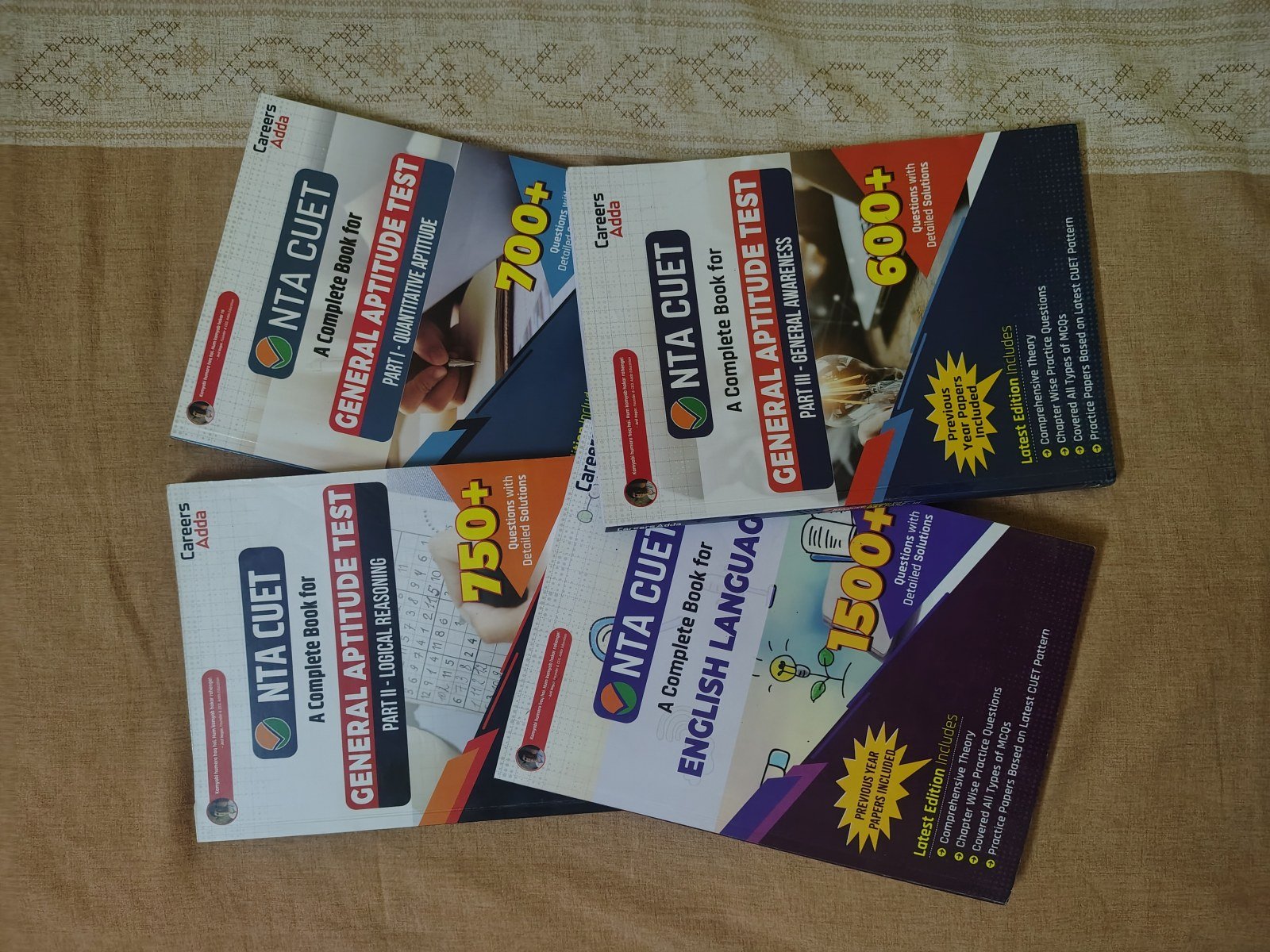 GAT+ENGLISH Preparation Set for CUET (ADDA 247) - Second Hand - Bookaao