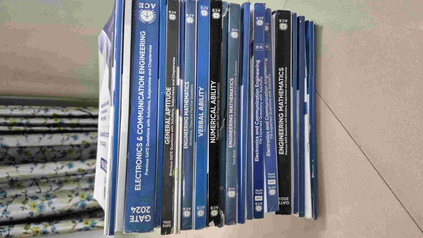 GATE - ECE ACE Academy self paced books set - Second Hand - Bookaao