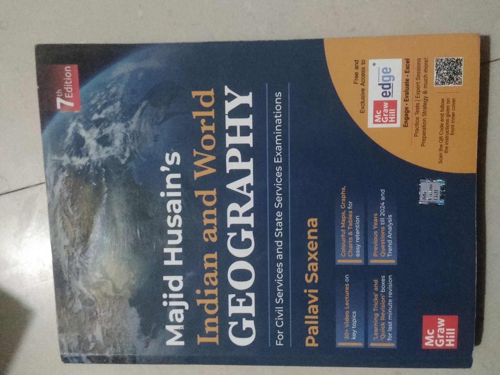 Geography by pallavi saxena 7th ed - Second Hand - Bookaao