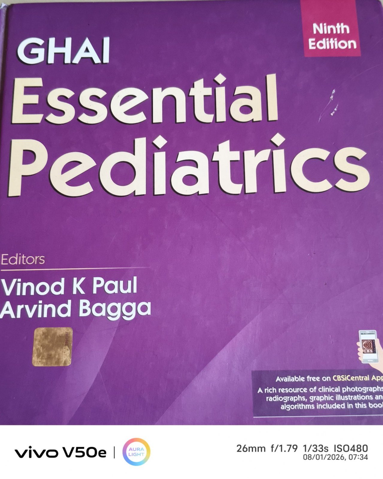 GHAI ESSENTIAL PEDIATRICS - Second Hand - Bookaao