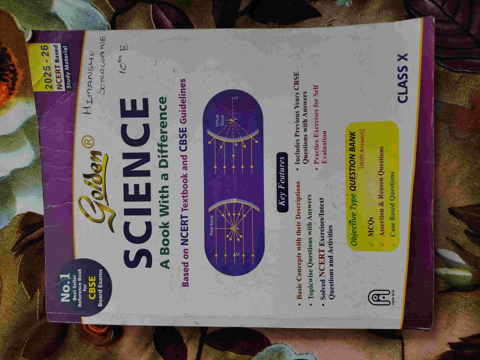 Golden science question bank class 10 - Second Hand - Bookaao