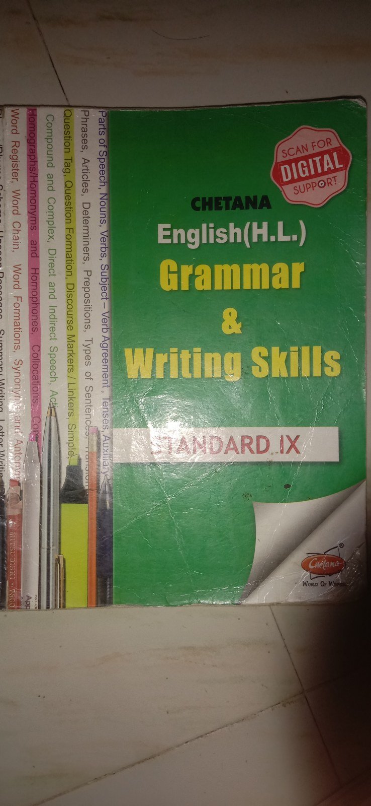 Grammar and writing skills book of chetana master - Second Hand - Bookaao