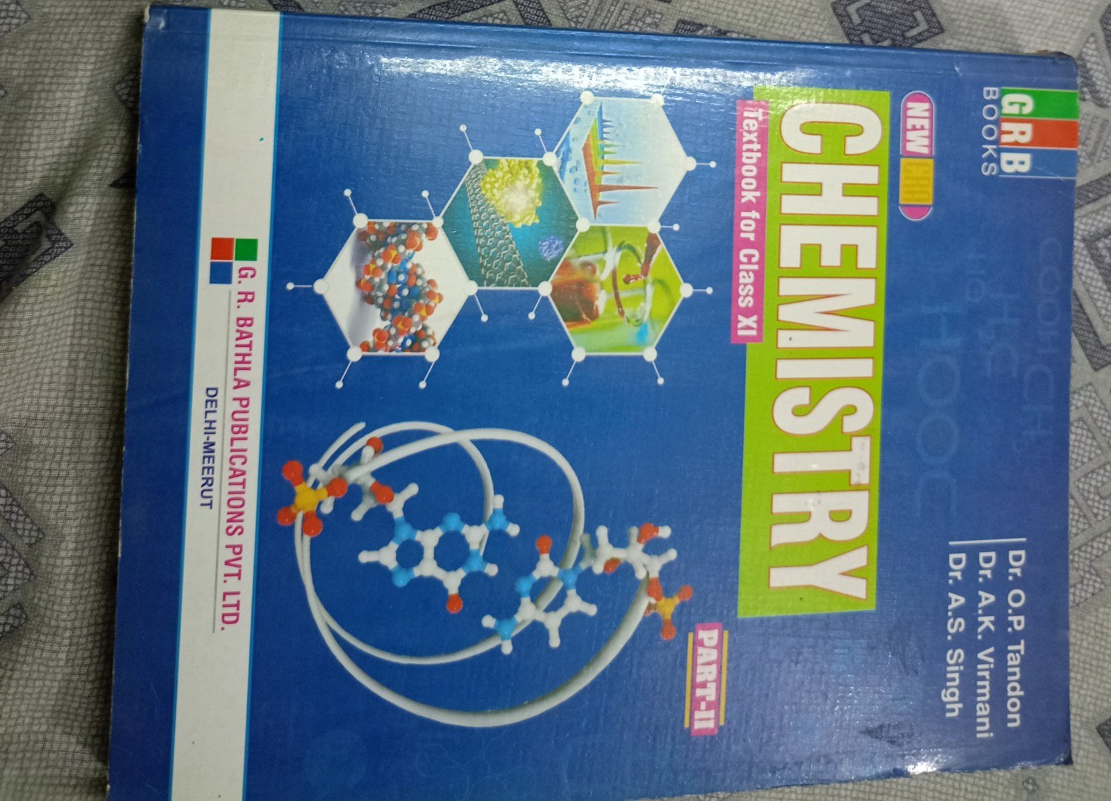 GRB Chemistry Textbook for Class XI – Part II - Second Hand - Bookaao