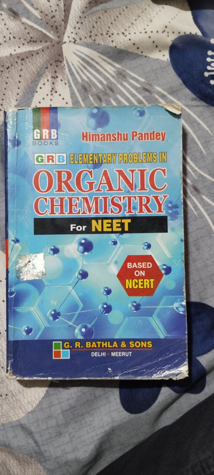 GRB ORGANIC CHEMISTRY HIMANSHU PANDEY - Second Hand - Bookaao