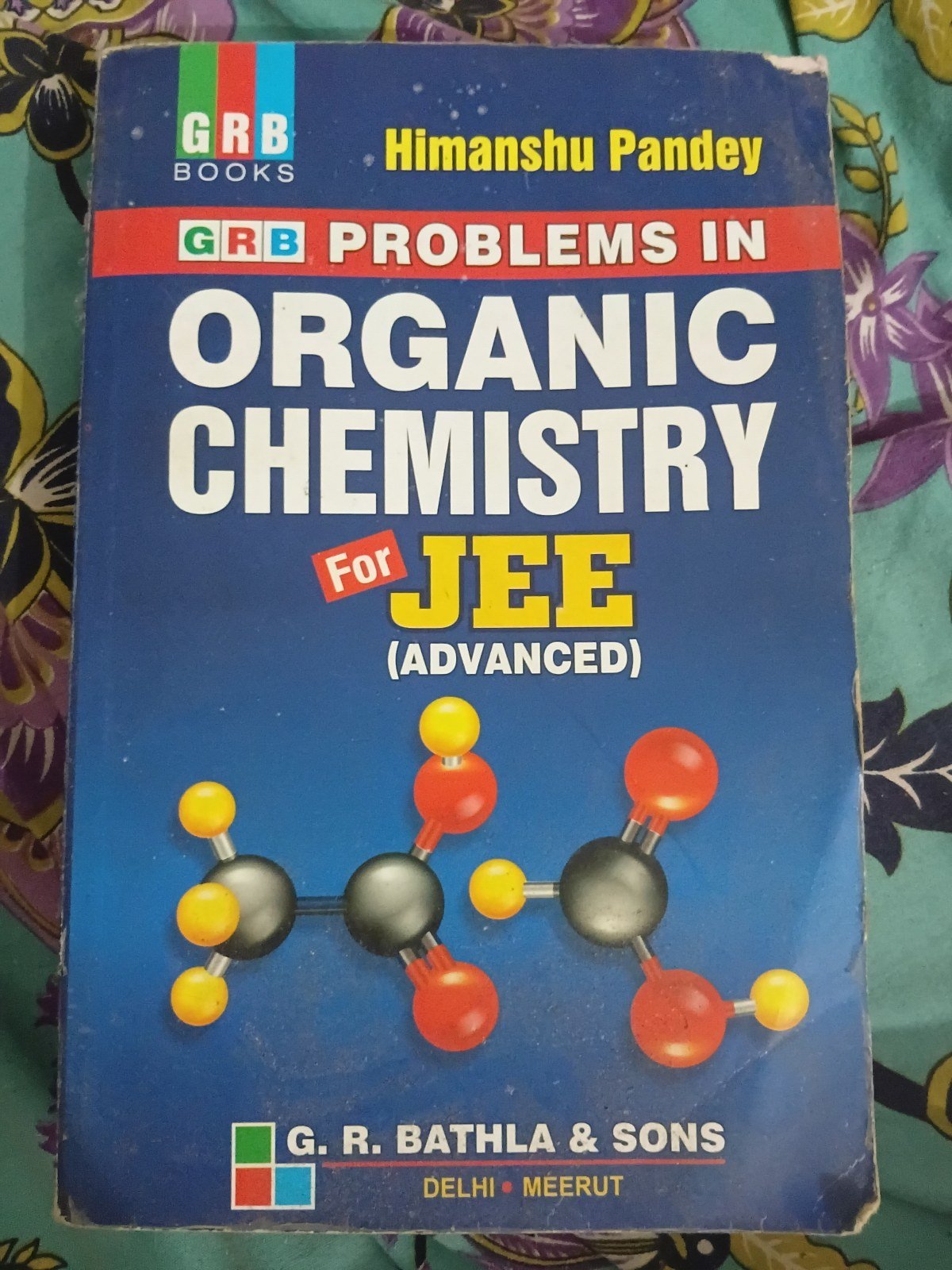 GRB problems in organic chemisty for jee(advanced) - Second Hand - Bookaao