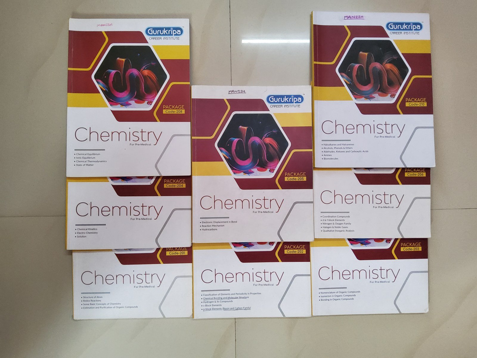 Gurukripa carrer institute NEET MODULE (chemistry) - Second Hand - Bookaao