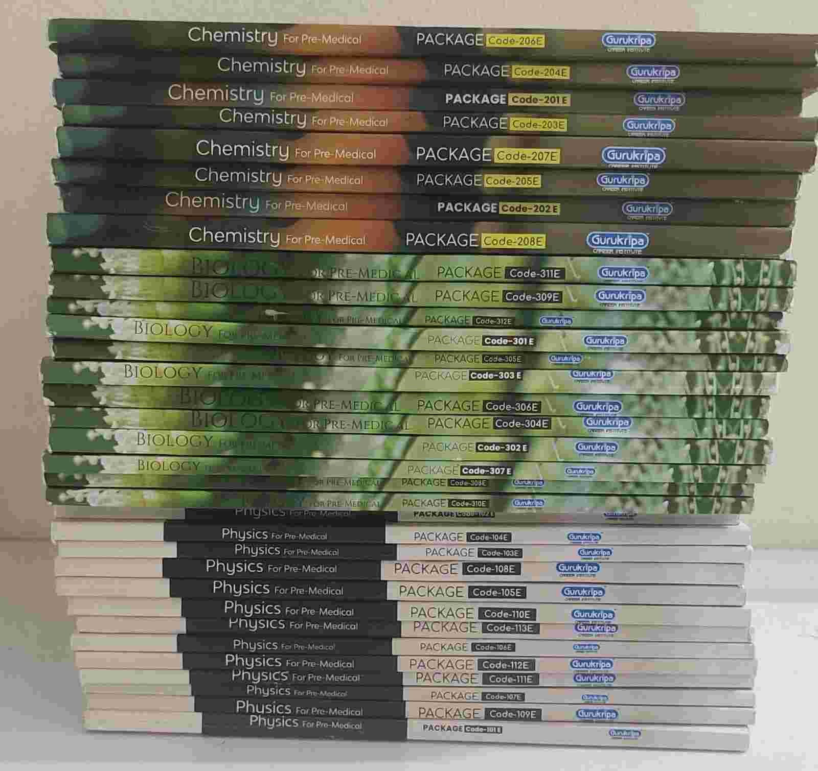 Gurukripa Modules - Phy, Bio & Chem - New Book - Bookaao