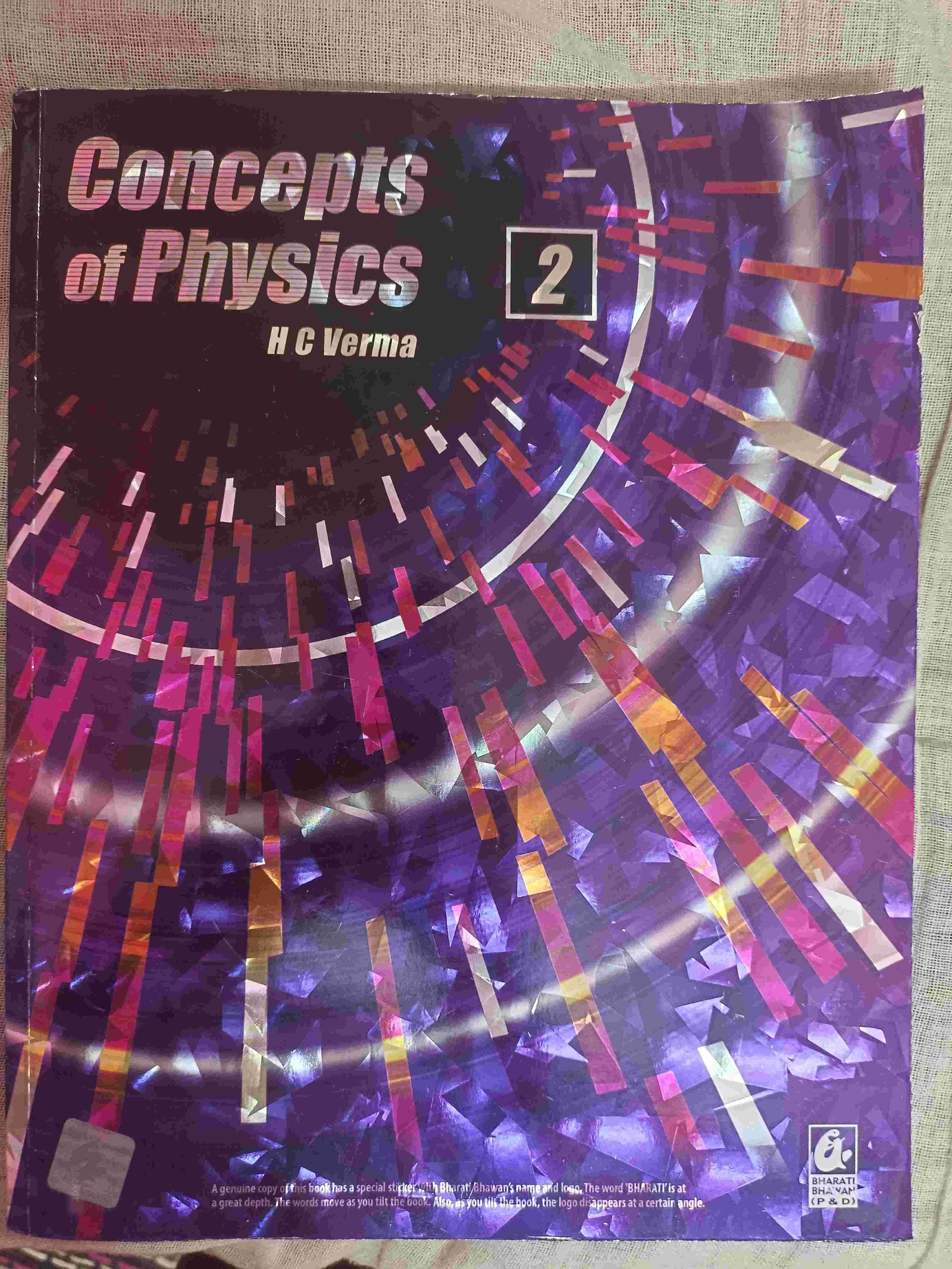 H .C Verma Physics  volume 2  2022 print  new book - New Book - Bookaao
