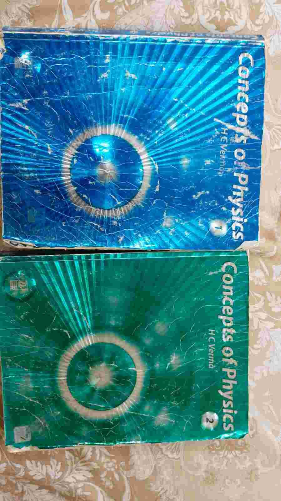 HC Verma Vol 1 + Vol 2 Combo (Concepts of Physics) - Second Hand - Bookaao
