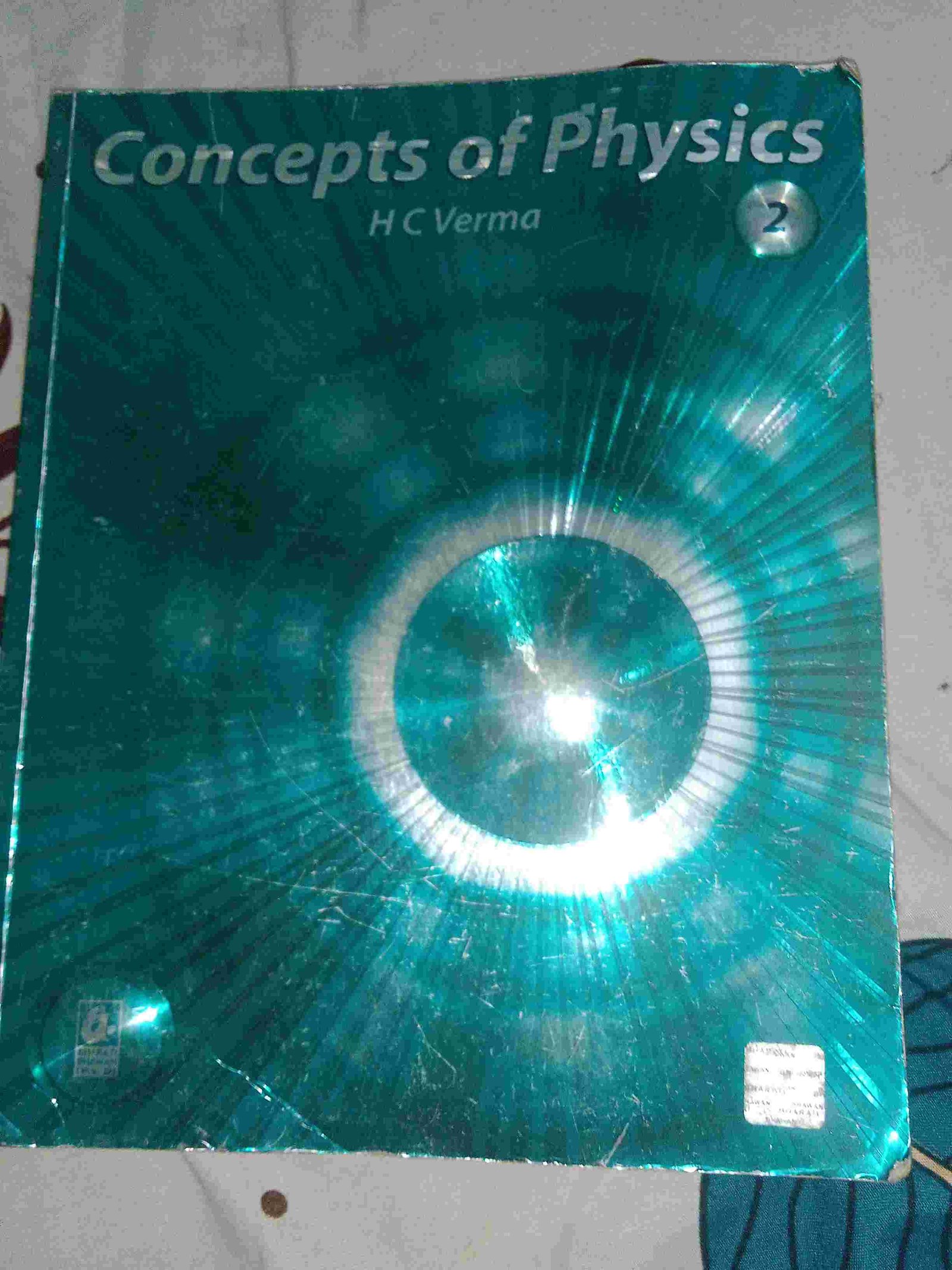 HCV Physics class12 part2 - Second Hand - Bookaao
