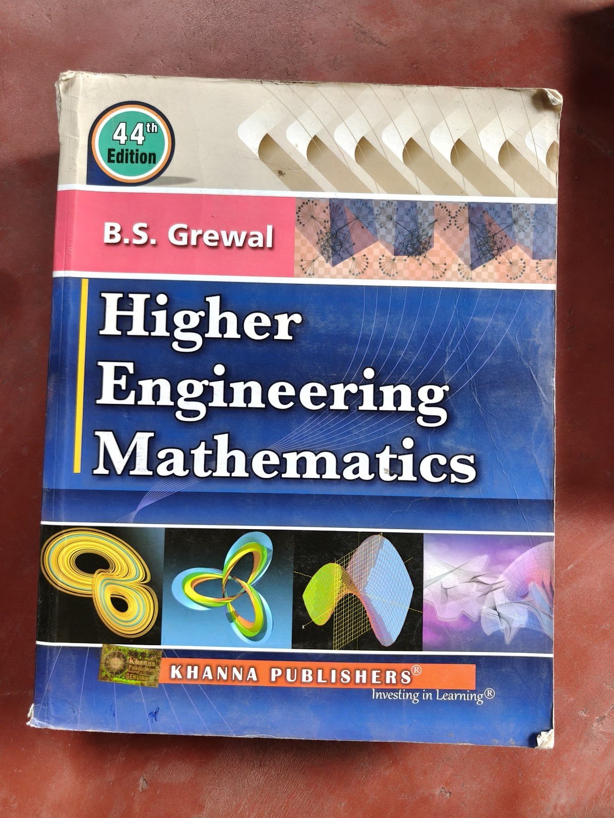 HIGHER ENGINEERING MATHEMATICS BOOK BY BS GREWAL - Second Hand - Bookaao
