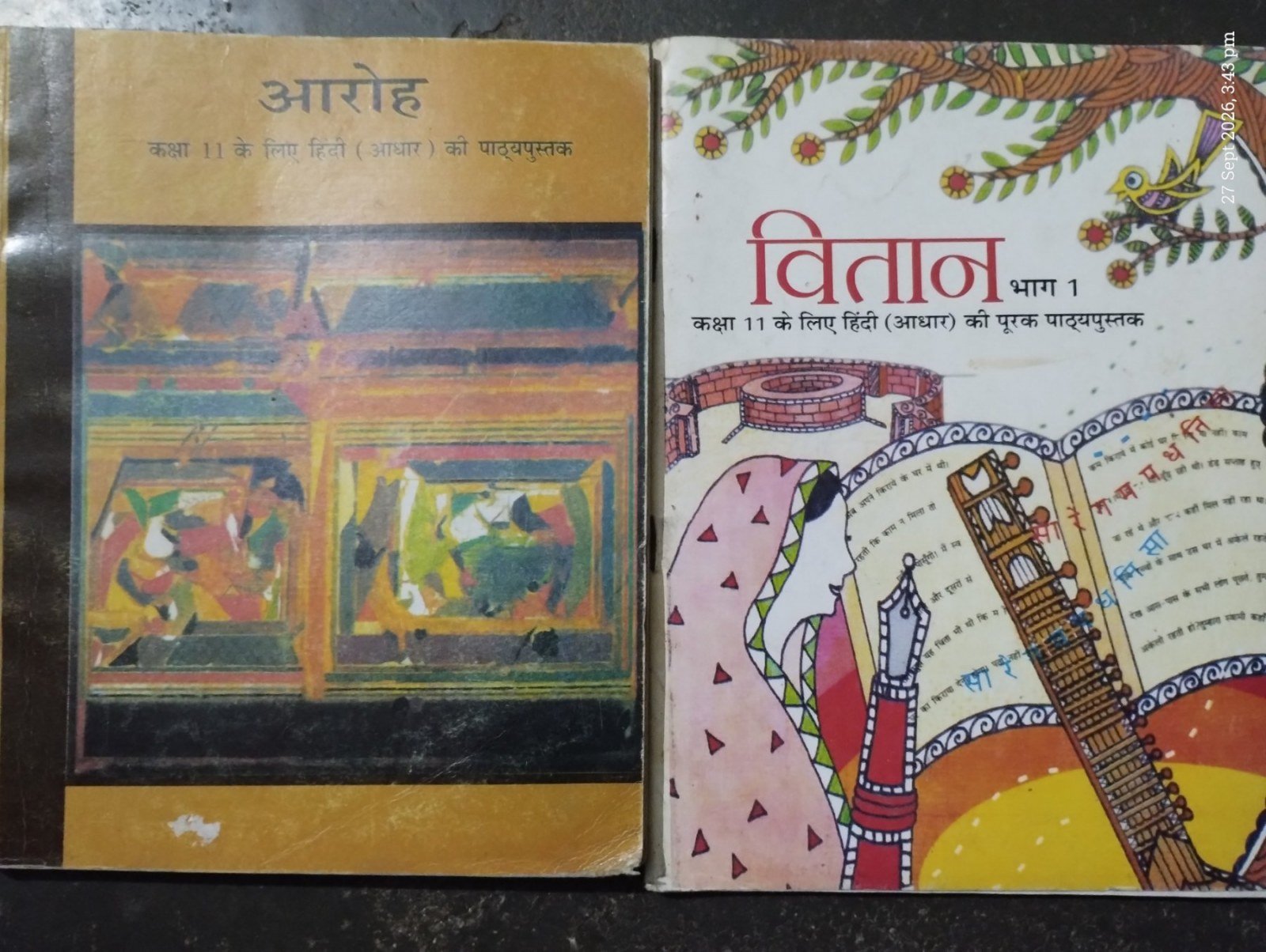 Hindi Ncert class 11 Aaroh and Vitan - Second Hand - Bookaao