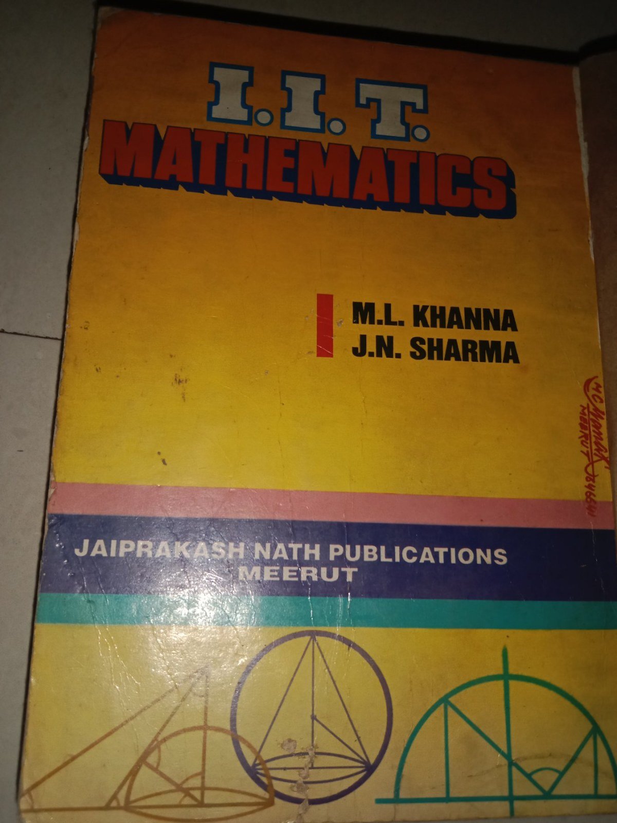 I. I. T Mathematics By Jaiprakash Nath Publication - Second Hand - Bookaao