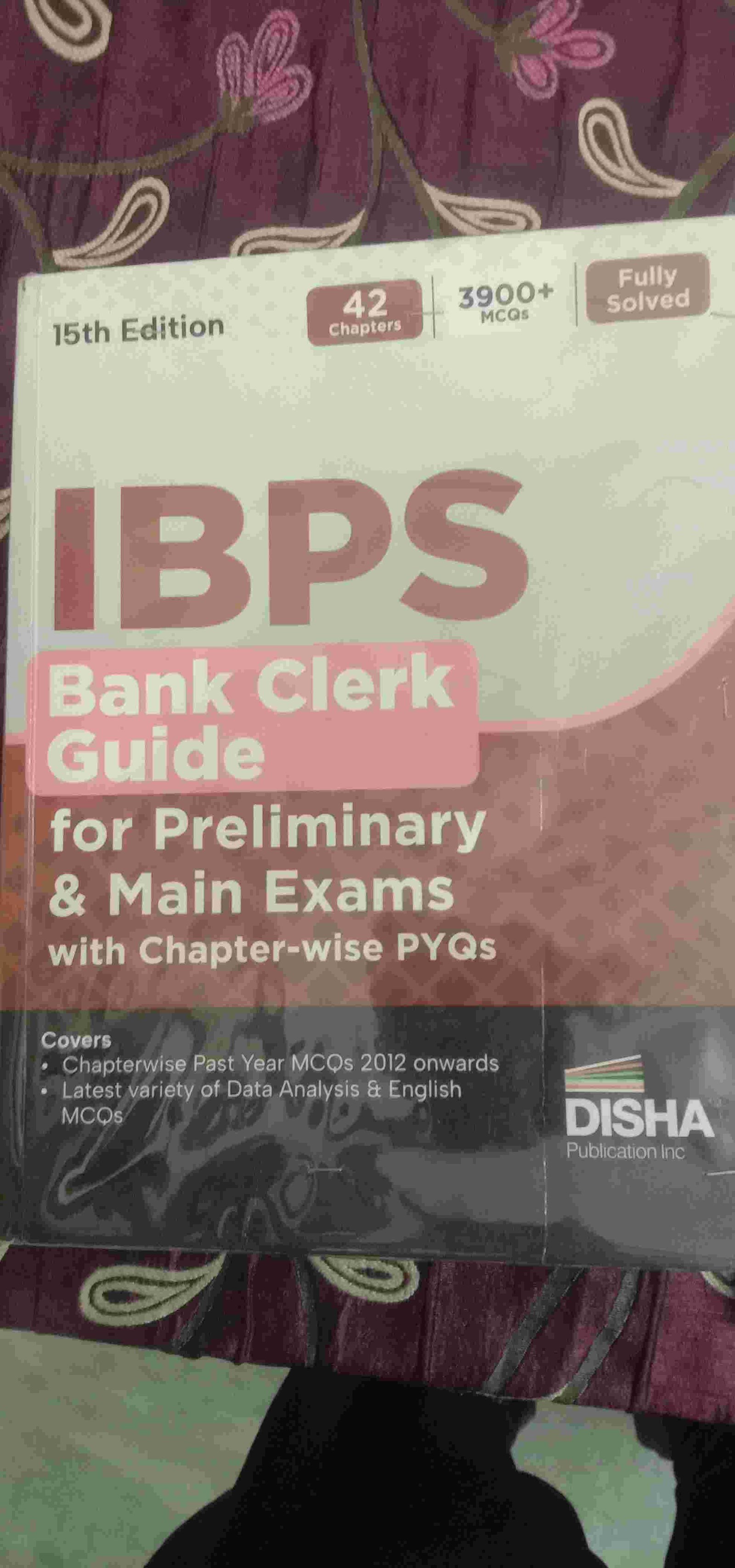 IBPS Bank Clerk Guide 2026 - New Book - Bookaao