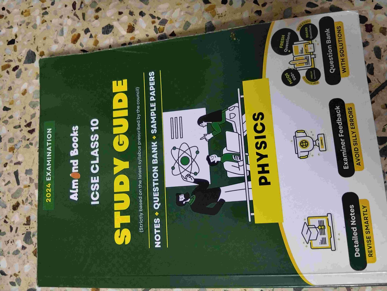 Buy Second Hand ICSE Physics Class 10 Study Guide in Kolkata - Bookaao