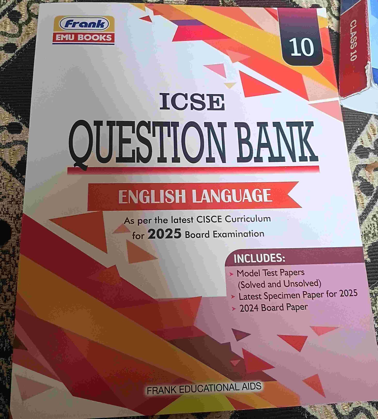ICSE Question Bank English Language Year 2025 - Second Hand - Bookaao