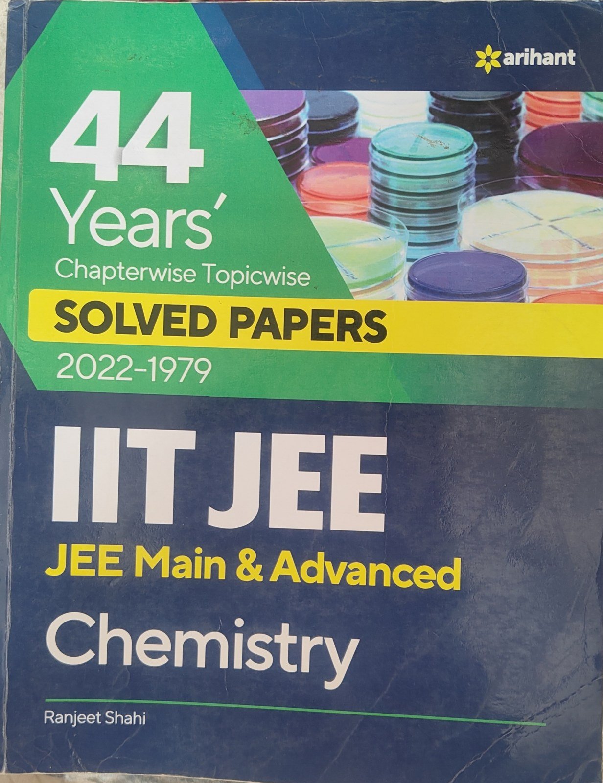 IIT JEE Mains+Advanced Chemistry PYQs (2022-1979) - Second Hand - Bookaao