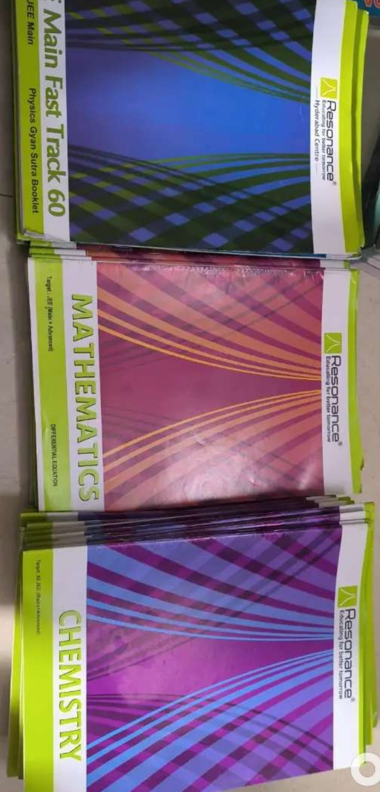 IITJEE [Jee M+A ] Resonance All Module (11+12) PCM - Second Hand - Bookaao