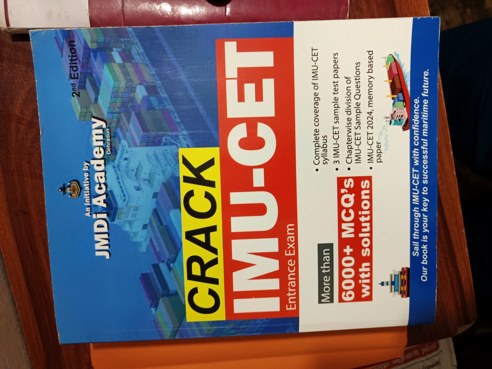 IMU CET ecam preparation guide book - Second Hand - Bookaao
