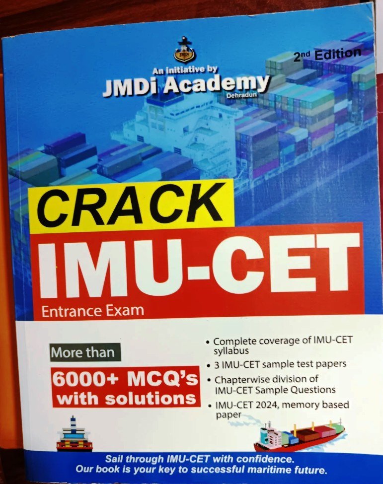 IMU CET ENTRECE EXAM - 2nd Hand Book - Bookaao