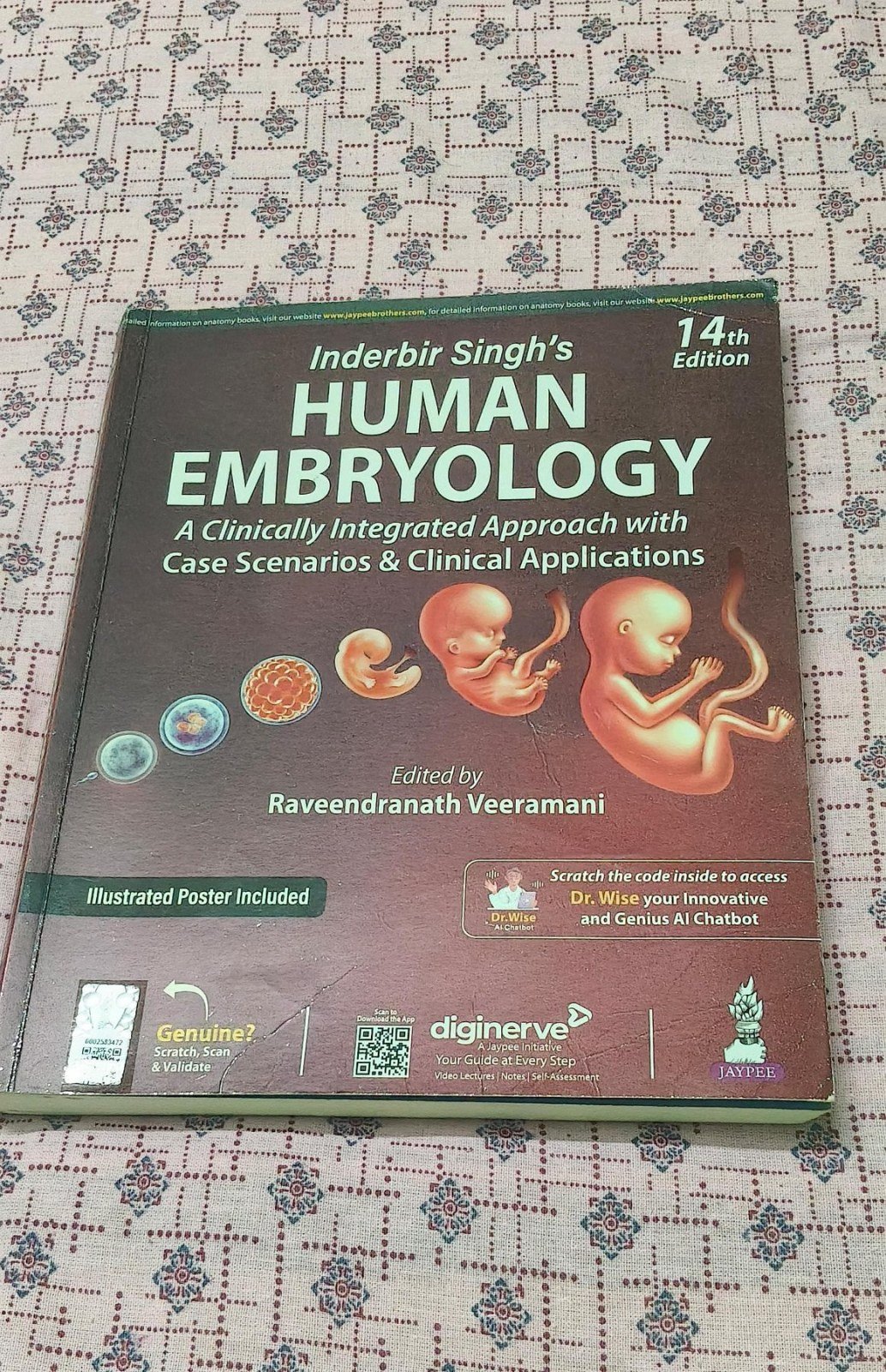 Inderbir Singh's Human Embryology 14th - Second Hand - Bookaao