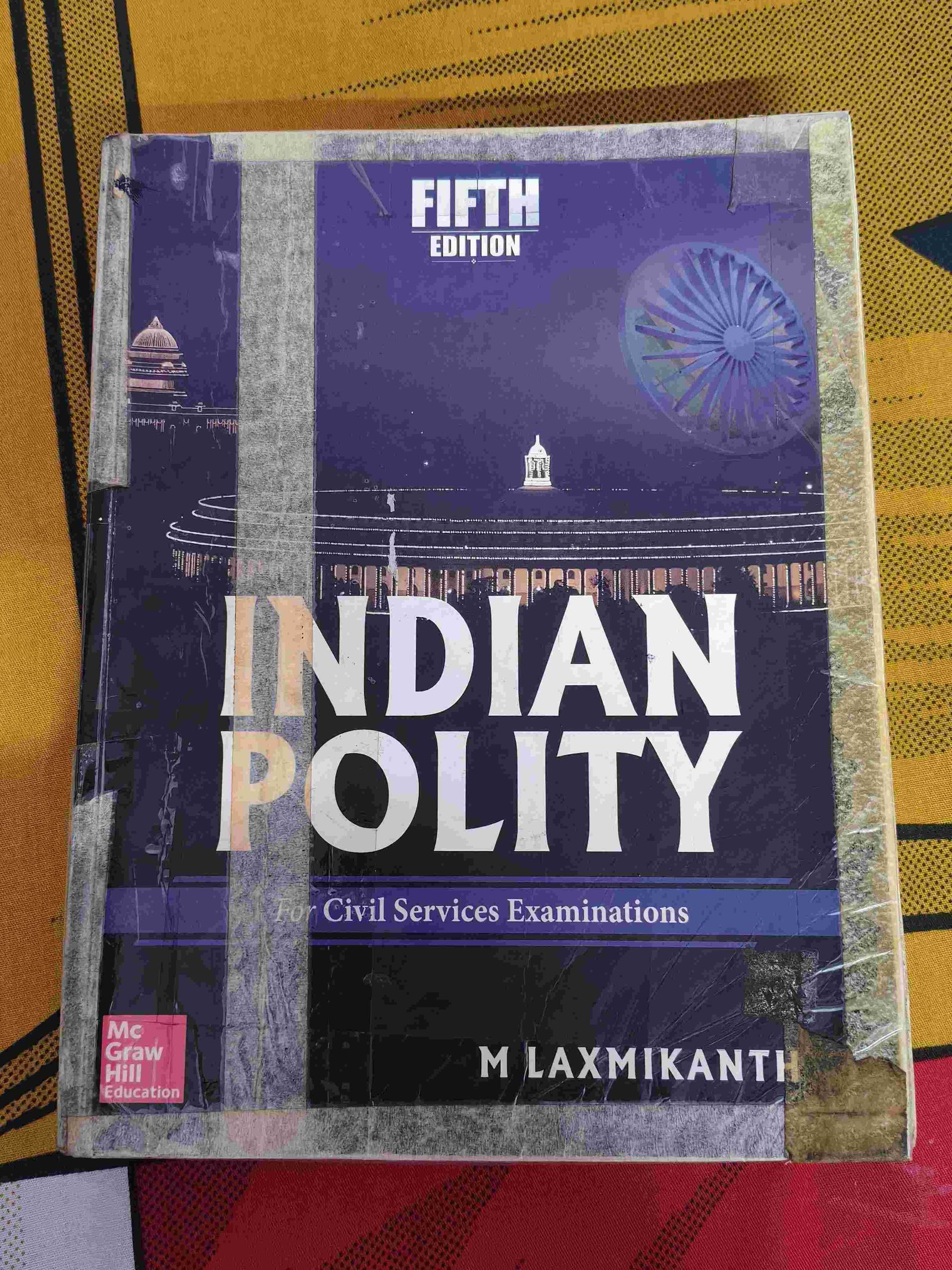 Indian Polity by M.Laxmikanth 5th edition - Second Hand - Bookaao