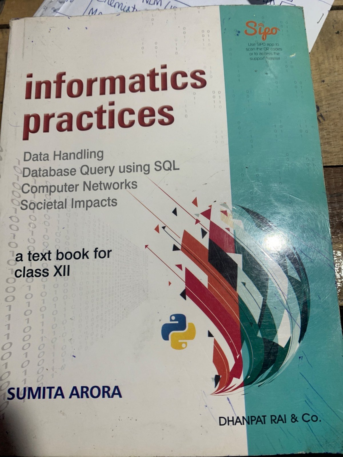Informatics practices class 12 - New Book - Bookaao