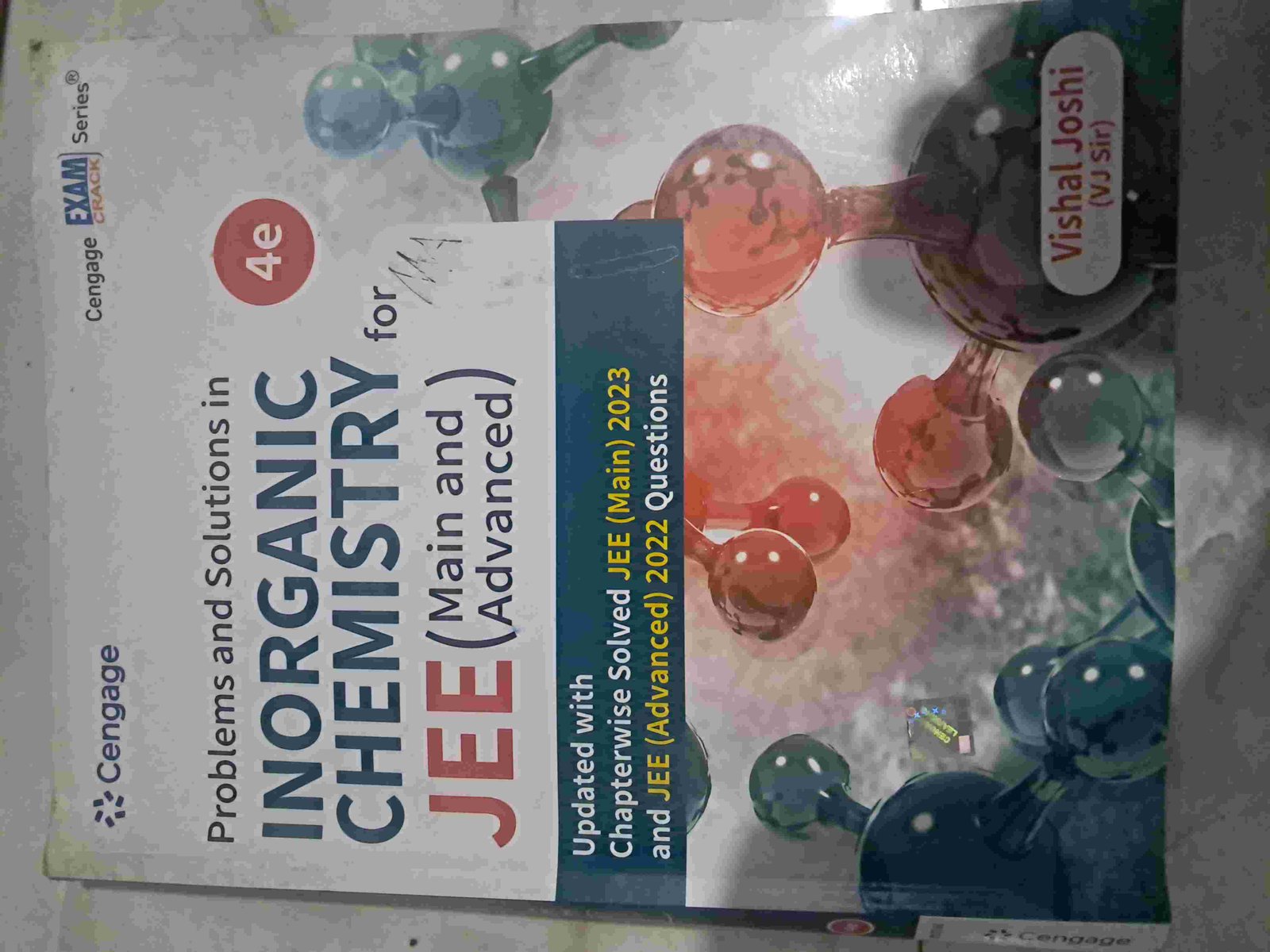 INORGANIC CHEM PROB-SOL VISHAL JOSHI (V.J SIR) - Second Hand - Bookaao