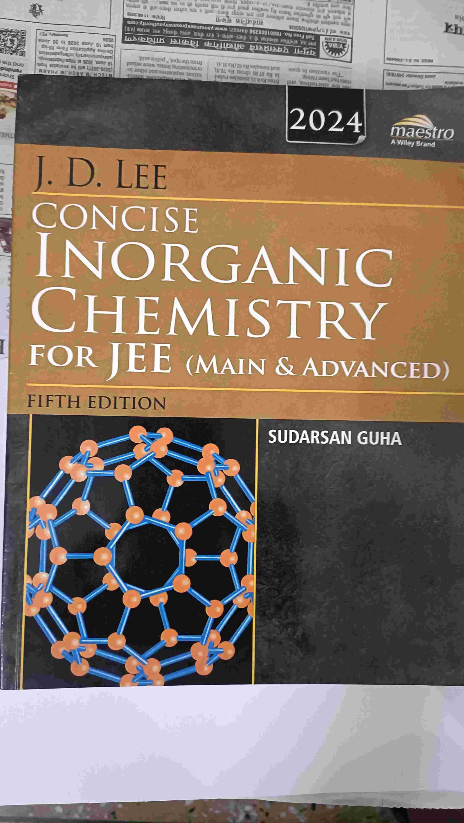 Buy New Inorganic Chemistry for JEE by J D Lee in New Delhi - Bookaao
