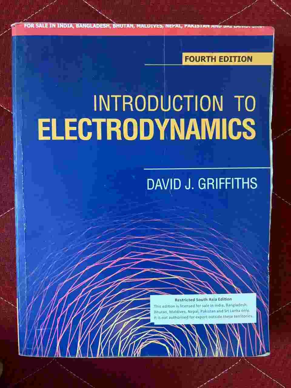 INTRODUCTION TO ELECTRODYNAMICS - Second Hand - Bookaao