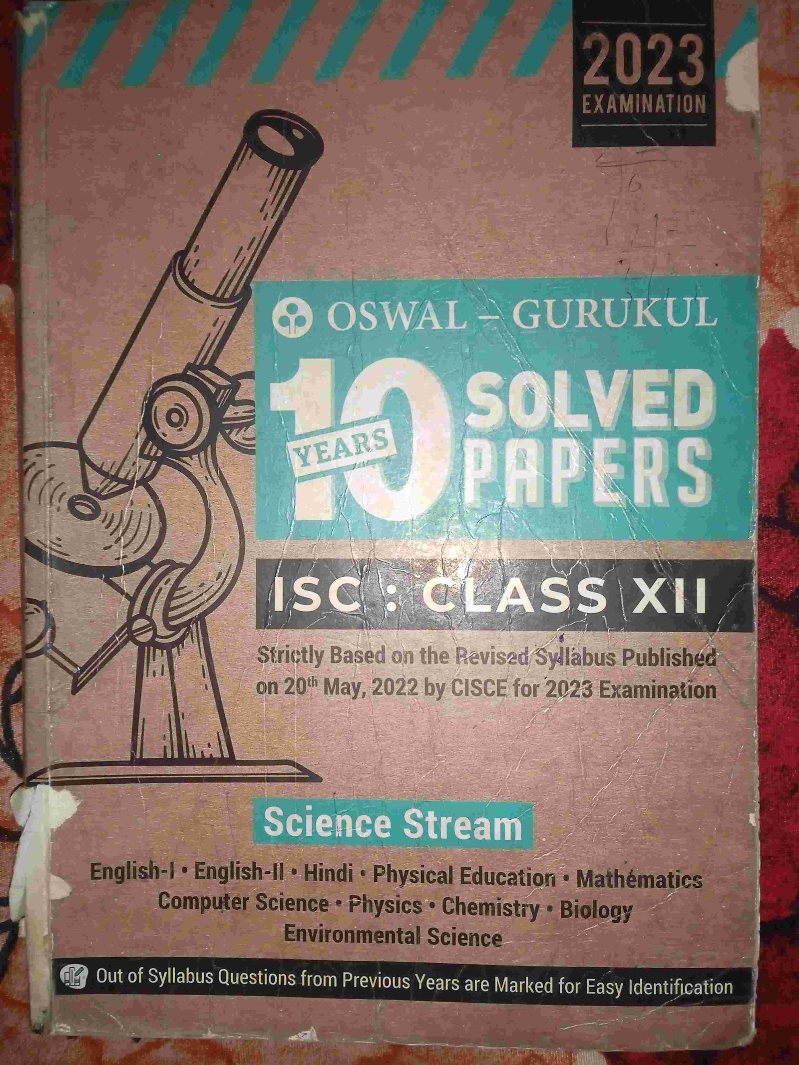 Buy Second Hand ISC Class XII (12th) Past 10 Years Questions in Kanpur - Bookaao
